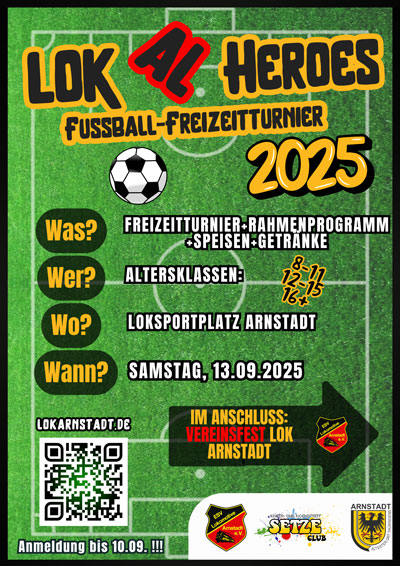 Plakat LokALHeroes 2025